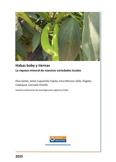 Habas baby y tiernas